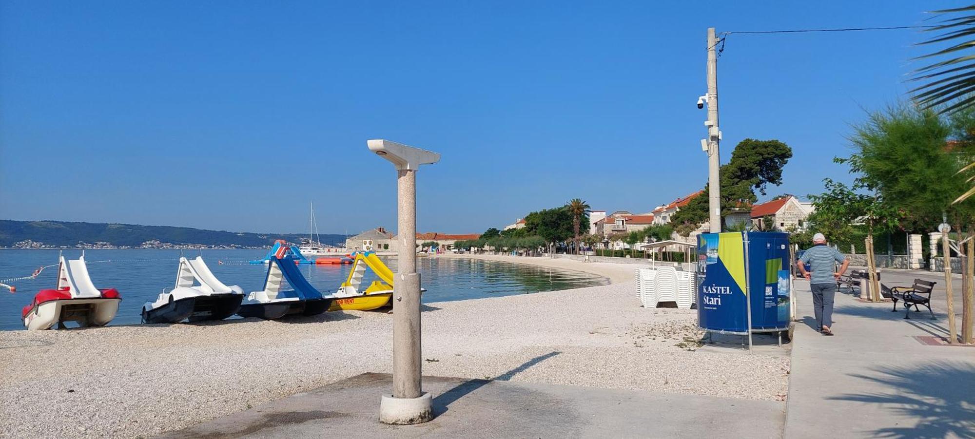 Apartman Figaro Pogled Od Milijun Dolara, 2 Tusa, 2 Wc Kaštela Εξωτερικό φωτογραφία